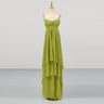 Irregular-design Solid-color Long Dress For Women
