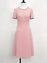 Womens Summer Casual Waist-Cinching Dress